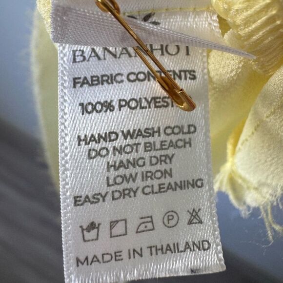 Bananhot yellow Swim Cover-Up - Picture 6 of 7